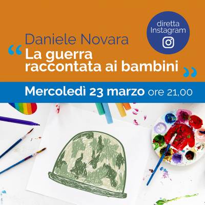 Daniele Novara in diretta Instagram 23 marzo 2022