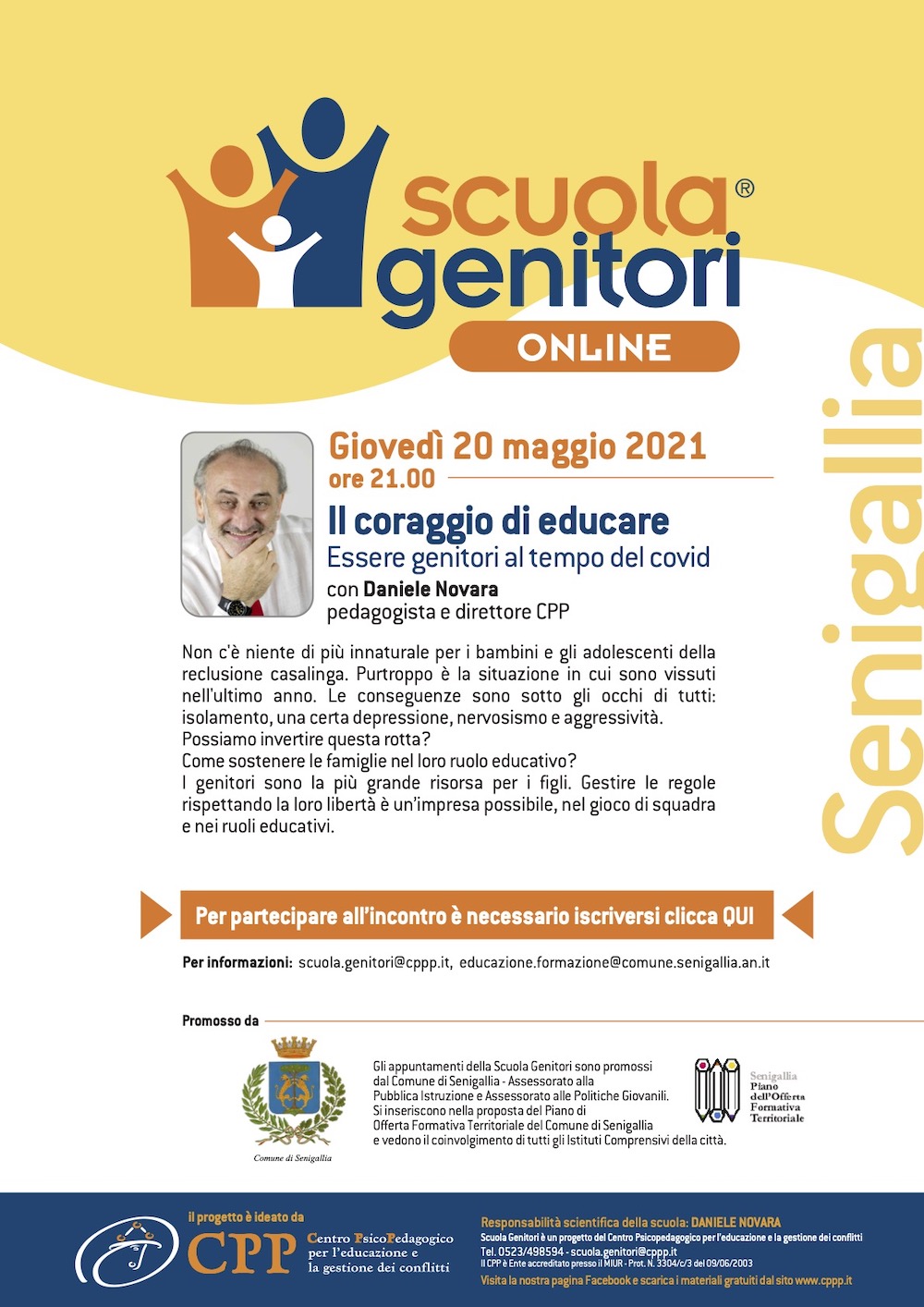 cpp centro psicopedagogico scuola genitori il coraggio educare essere genitori al tempo del covid